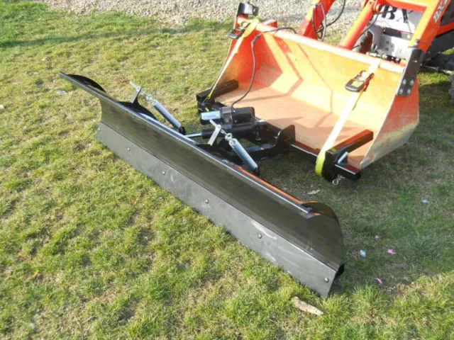 Compact Tractor Front Loader Snow Plow  (EMP® 10944) Great for Kubota/John Deere