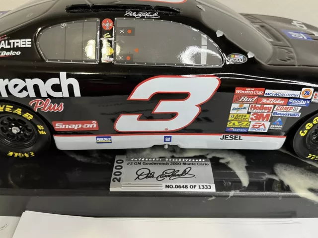 IPM Dale Earnhardt Sr. #3 GM Goodwrench 2000 Chevy Monte Carlo | Porcelain 1:12 2