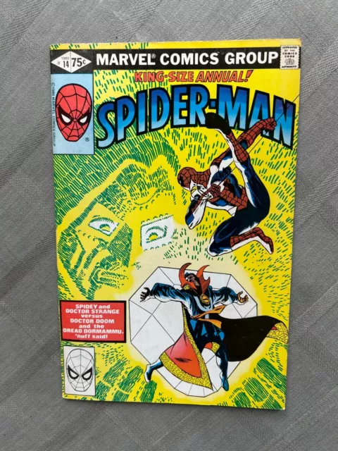 Amazing Spider-Man Volume 1 Annual N°14 Vo En Excellent État / Near Mint