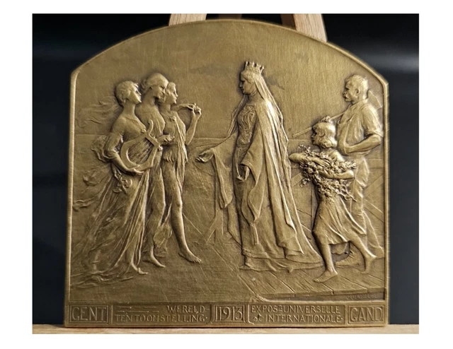 Médaille Bronze Exposition Coloniale Océanie - Sculpteur Mouroux 32 Mm