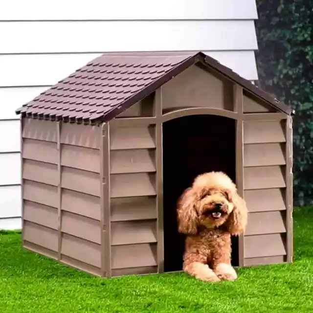 Niche pour chien Marron 86x84x82 cm PolypropylÃ¨ne