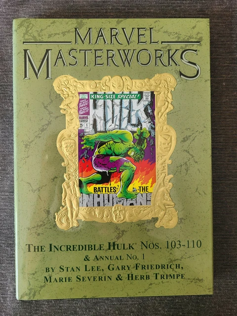 MARVEL MASTERWORKS VOL 78 INCREDIBLE HULK vol. 4 DM Variant HC ED LTD 1600