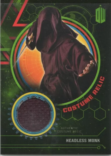 HEADLESS MONK costume relic card #99/499- DOCTOR WHO Extraterrestrial Encounters