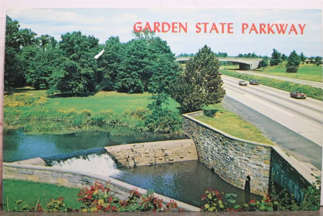 New Jersey NJ Garden State Parkway Postcard Old Vintage Card View Standard Post