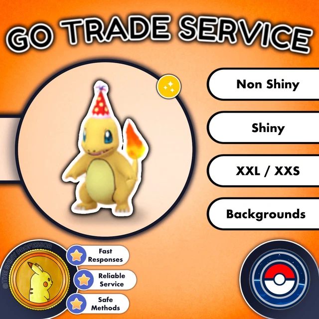 Charmander Shiny Niveau 1 Pour Pokémon GO - Déjà Capturé, Prêt Pour Échange