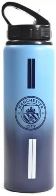 Manchester City FC Football Club Aluminium Drinks Bottle Fade XL