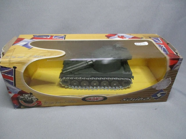 Solido Grandes Batailles 1/50 - Char AMX 13 Bi-tube Réf 6235 - Bon état
