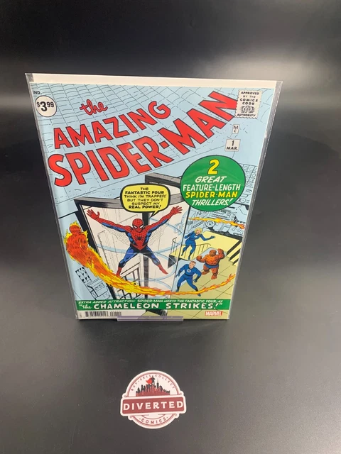 The Amazing Spider-Man #1 1963 Facsimile Edition October 2022 Marvel Comics