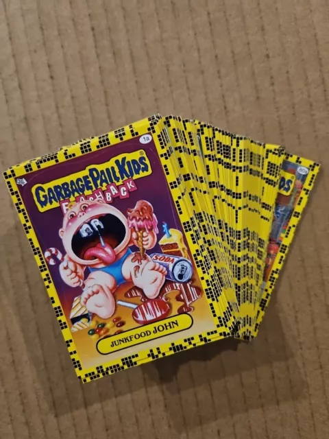 Garbage Pail Kids Flashback Series 2 Full Complete Set 1-80a Topps 2011 2