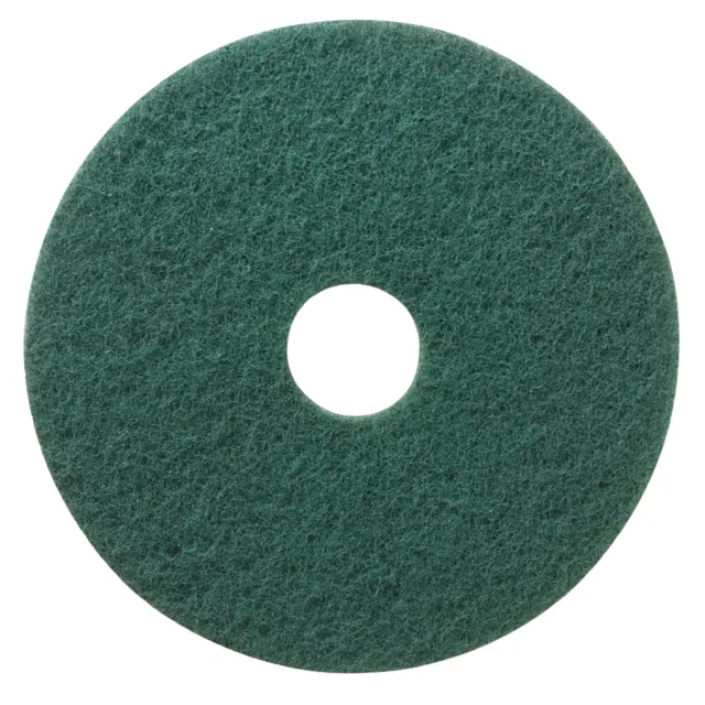 Niagara Scrubbing Floor Pads, 5400N , 13", Green, Pack Of 5