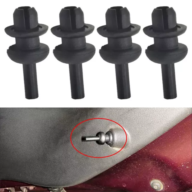 4X Parcel Shelf Cord String Plastic Clips For Citroen Saxo C2 C3 Xsara Picasso