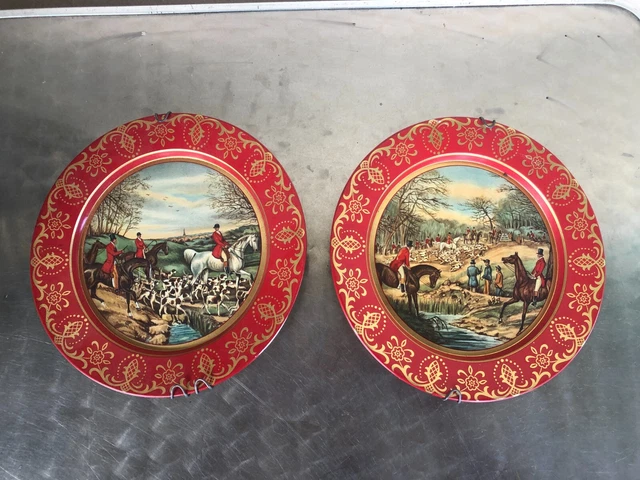 5 assiettes Gien "automobile&quot