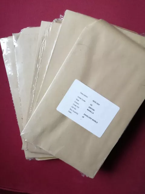 125 C5 Manila Envelopes Quality Plain Posting Office Business