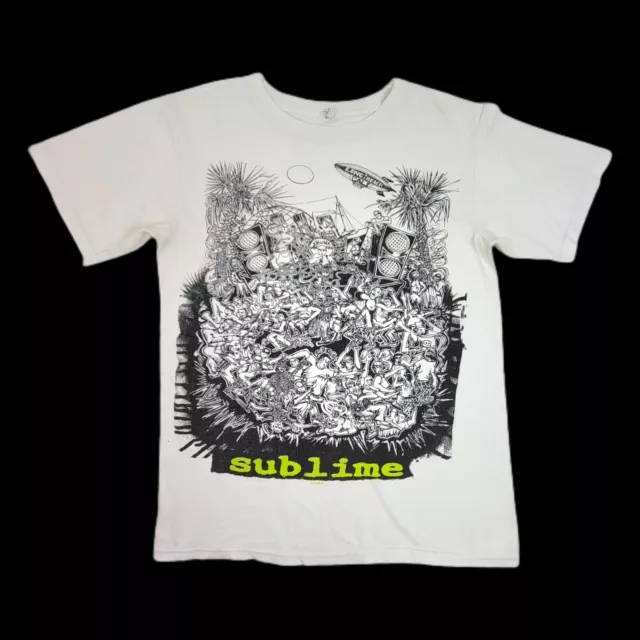 Vintage 2008 Sublime What I Got Concert Poster Band Rave Moshpit Graphic T-Shirt
