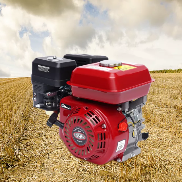 OHV Benzinmotor Standmotor 7.5PS 4 Takt Industriemotor Kartmotor Luftkühlung 4KW