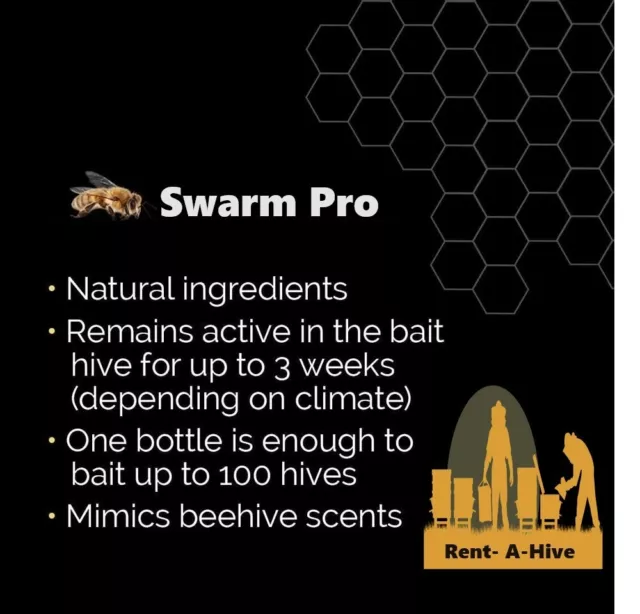 Honeybee Swarm Lure 10 pack honey bee scent beehive hive bait box trap 2