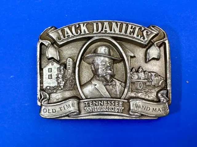 Jack Daniels Tennessee Whiskey Old No7 vintage C-190 Bergamot belt buckle 3