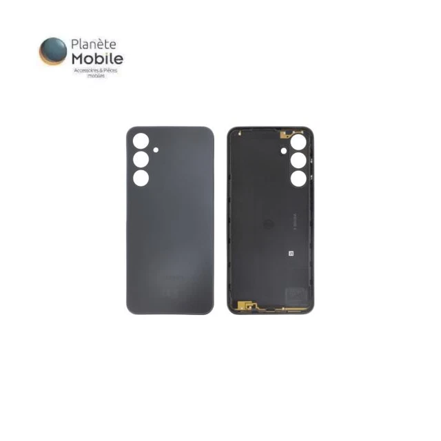 Phonmatic Coque Arrière Avec Adhésif Et Logo Pour LG V30, Remplacement Verre Batterie, Noir
