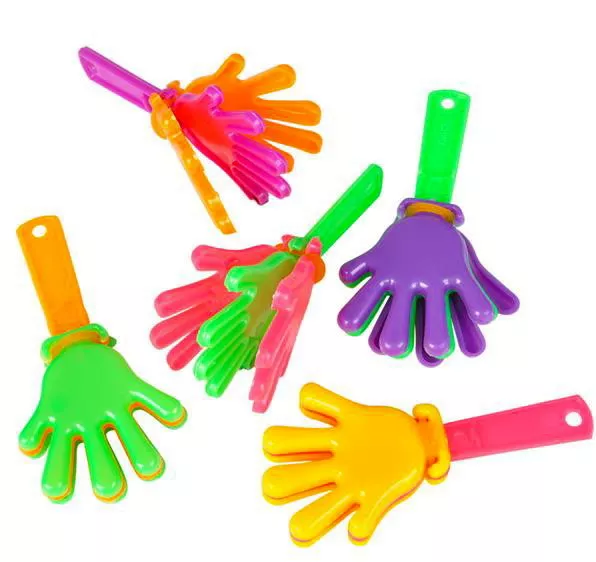 Wholesale Lot Of 144 Mini Hand Clappers, Goody Bags, Parties, Pinatas, Carnivals