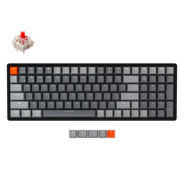 KEYCHRON K4 WIRELESS Mechanical keyboard, Red Mechanical switch £99.00