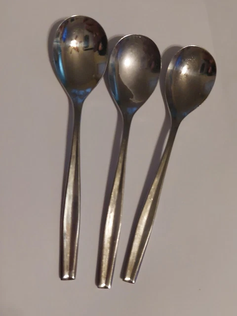 Juego de 3 cucharas Demitasse WMF Cromagen Frankfurt Tiny 4 7/8