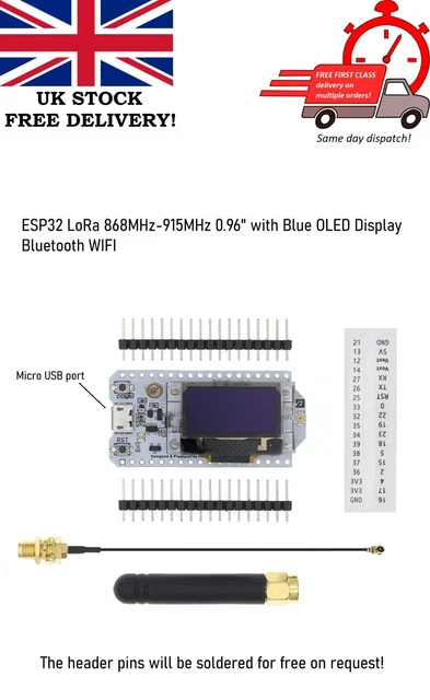 Heltec ESP32 Wireless Stick V3 LoRaWAN 868MHz BLE Meshtastic