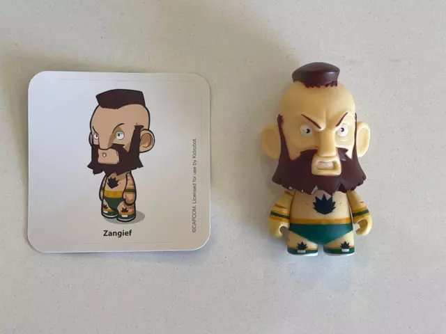 Zangief | Kidrobot Street Fighter Series 2 | Mini 3" Vinyl Figure