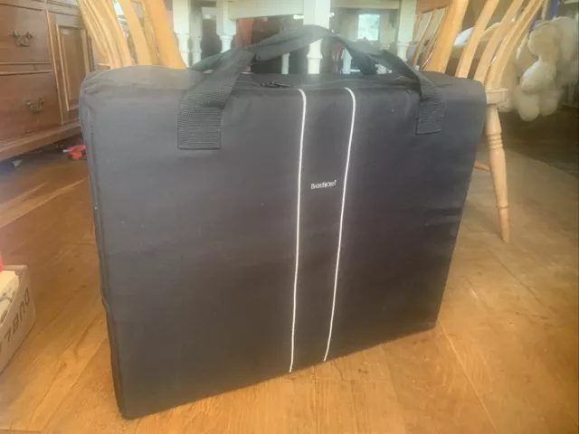 babybjorn travel cot, carry case, mattress