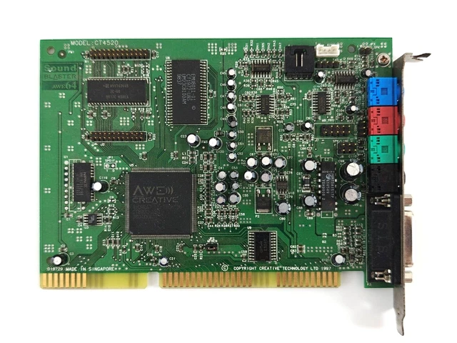 Sound Blaster 16 ISAサウンドカード CT2230 E175【中古】Creative Labs Sound Blaster 16 CT2230 ISAバス用