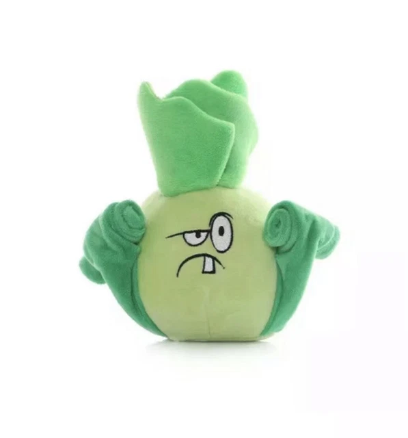 PLANTS VS ZOMBIES Bonk Choy Plush Toy Soft Stuffed Doll Toy Xmas Gift 7