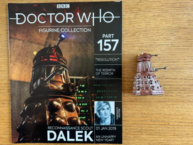 Eaglemoss Doctor Who figurine collection - Issue 157- Reconnaissance Scout Dalek