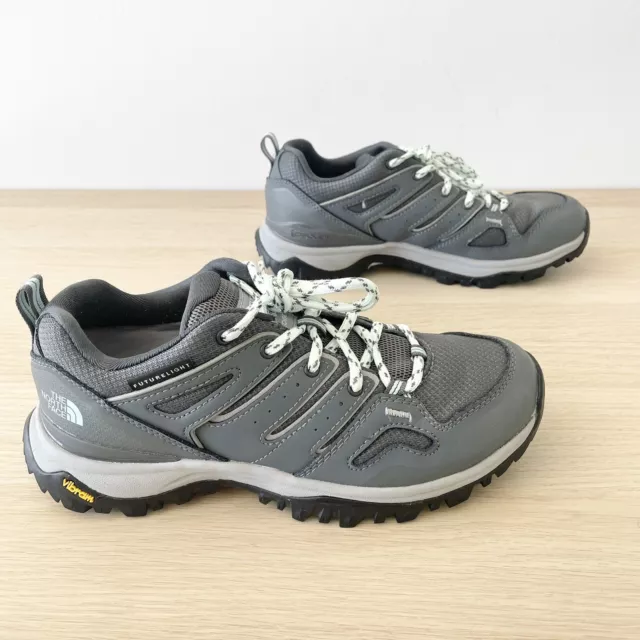 The North Face Future Light Vibram Cradle Grey Hiking Shoes Size US 8.5 | UK 6.5