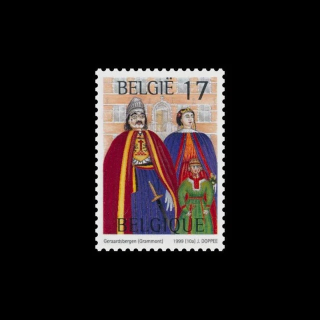 Timbre Belgique Bataille De Bastogne (Saillant) 1950 - Neuf Sans Charnière - Collection