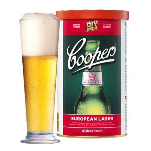 Kit per fare lager birra Coopers per fare la birra fatta in casa kit ingredienti ricarica birra