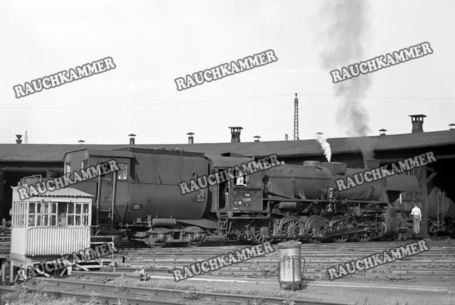 Bild-Datei + 10x15 Foto ÖBB 52. 1189 Zfltg. Linz 1973 #D16151