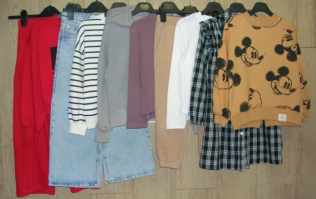 100% ZARA Girls Clothes Bundle Tops Jumpers Jeans Dresses Cardigan Age 8 128cm