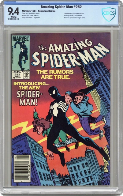 Amazing Spider-Man #252 CBCS 9.4 Newsstand 1984 21-2C350CC-013