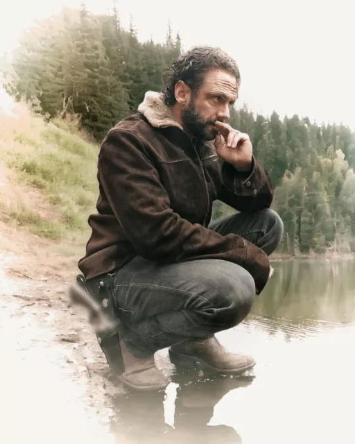 Rick grimes deals jean jacket