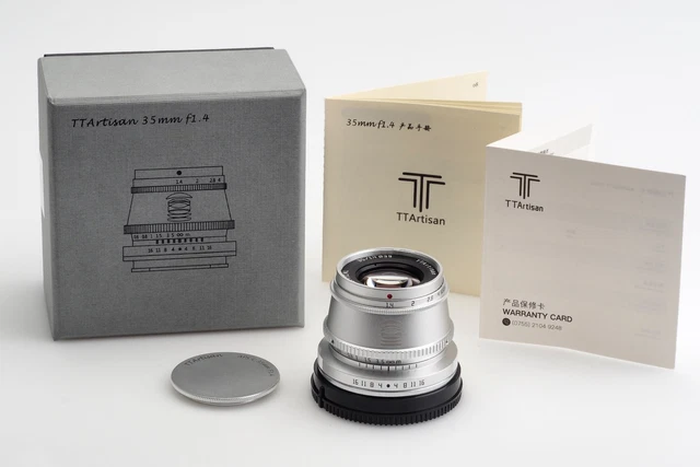 TTArtisan 1.4/35mm Chrome f. Sony E (1679765727)