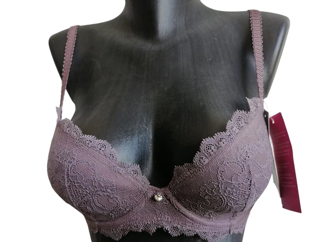 Soutien-gorge Barbara Coloris Noir/rouge Avec Armatures Taille FR85B - EU/DE 70B - Neuf Avec étiquettes