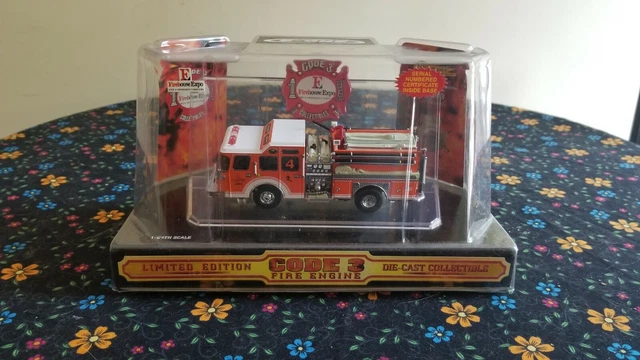 Code 3 2001 Firehouse Expo E-One Cyclone II Pumper 12345 1 of 2500  #4