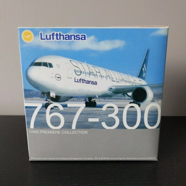 RARE DRAGON WINGS 1:400 Scale Lufthansa Boeing 767-300 Star Alliance ...