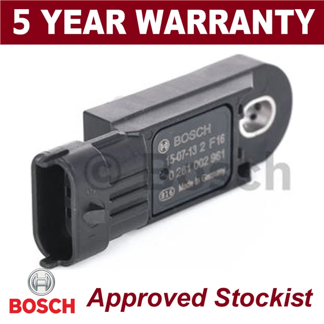 BOSCH MAP SENSOR Manifold Absolute Air Pressure 0281002961 £25.28