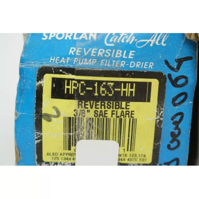 SPORLAN HPC-163-HH Catch-All Reversible Heat Pump filter 3/8’’ SAE (B720) 3