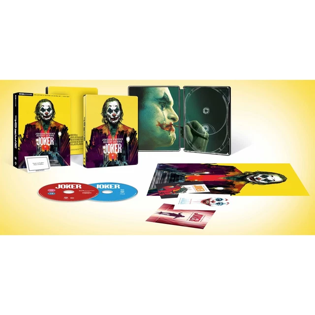 JOKER- 4K ULTRA HD and BLU RAY - COLLECTORS EDITION - STEELBOOK BOX SET ...