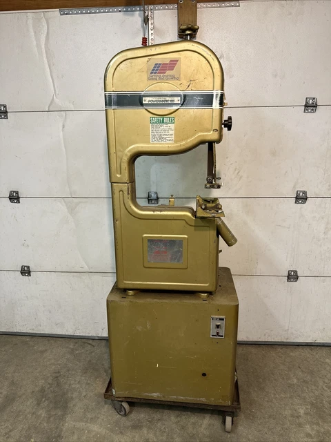 Missing Parts…Powermatic 143 8-Speed Vertical Band Saw Metal & Wood Heavy Duty