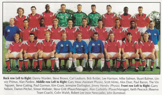 Charlton Athletic Football Team Photo>1992-93 Season