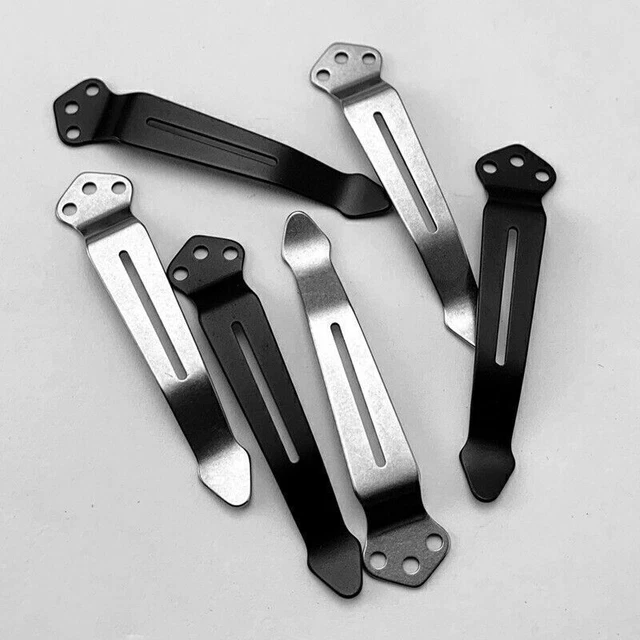 Titanium Alloy Pocket Clip Back Clamp For Benchmade 581 940 Cutter