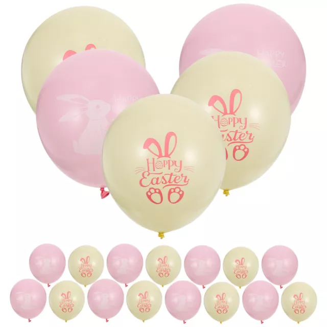 20pcs Easter Balloons & Kids Ornaments for Party Decoration