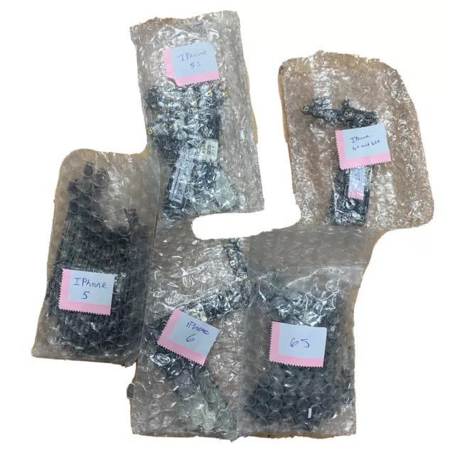 LOT 1 LB 4 OZ IPHONE MOTHERBOARDS Logic Main Board CPU GOLD SCRAP RECOVERY PARTS